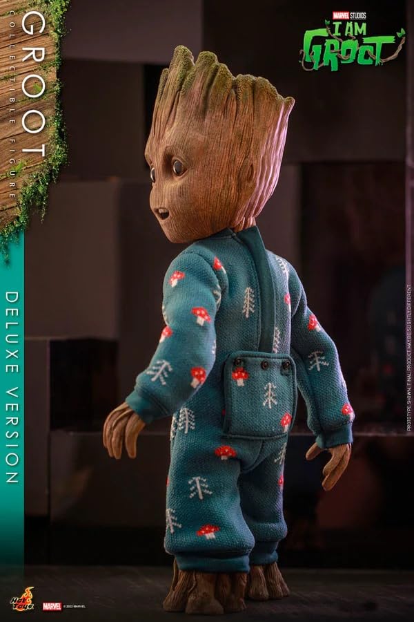 Hot toys ホットトイズ I AM GROOT フィギュア　(値段交渉可) Amazon.com: Hot Toys My Name is Groot Figurine Groot Deluxe